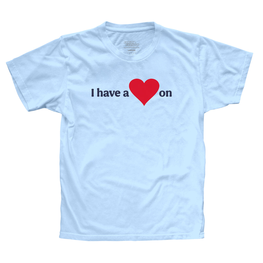 GinnyJayna Heart to Heart Fancon Tシャツ XL Go with the Flow Heart T-Shirt – Shift Drip Co.